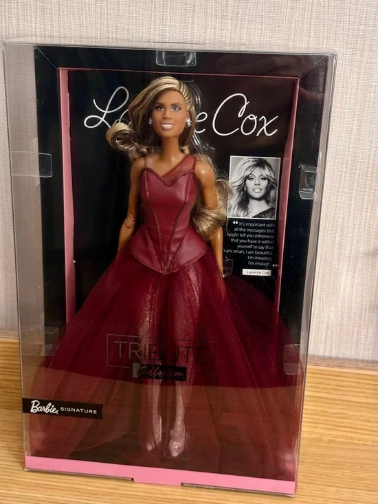 BNIB Collector Barbie Signature Tribute Laverne Cox Made to Move Posable Body - Picture 2 of 6